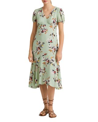 Ralph Lauren Floral Midi Dress ...